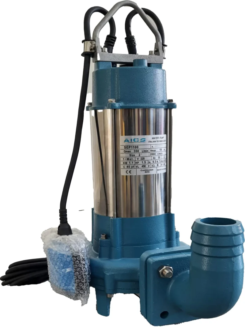 Aico 2.0hp 23m Head Sewage Submersible Pump Sep1500