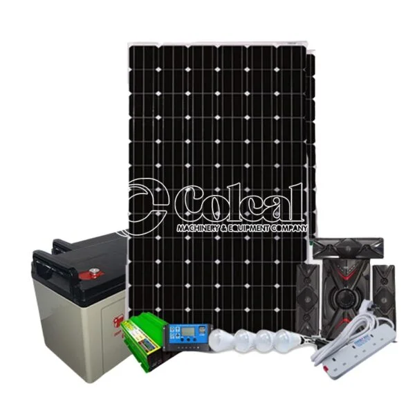 150 Watts Solar Full Kit + 3.1CH Sub Woofer + Extension