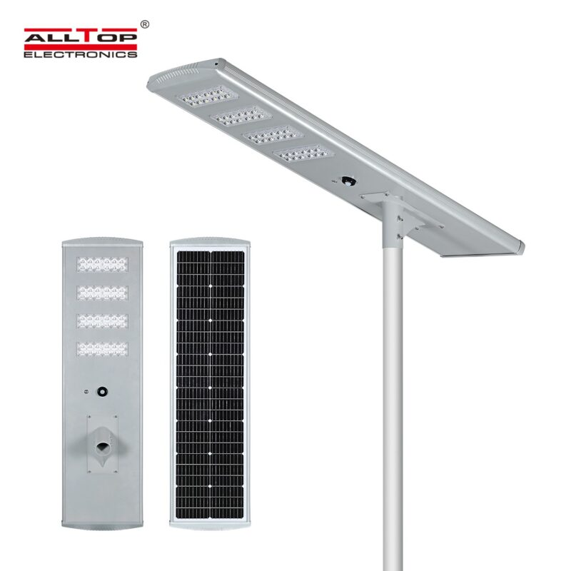 120W ALLTOP Solar LED Street Light -0418C120-03 High Brightness Outdoor Lighting - Image 2