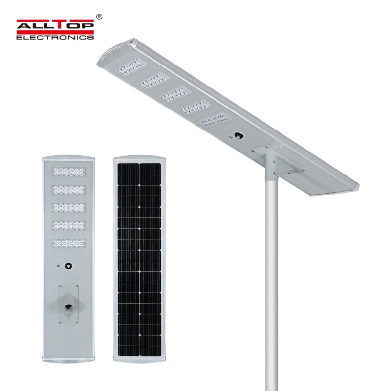 150W ALLTOP Solar LED Street Light-0418D150-03 High Brightness Outdoor Lighting - Image 2