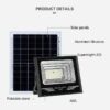 100w ALLTOP Solar Led Flood Light - 0427B100-02 High Brightness Outdoor Lighting - Image 3