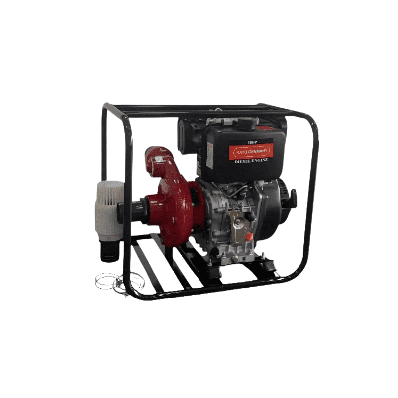 16Hp 3" Kato Germany Diesel High Pressure Water Pump 100m head