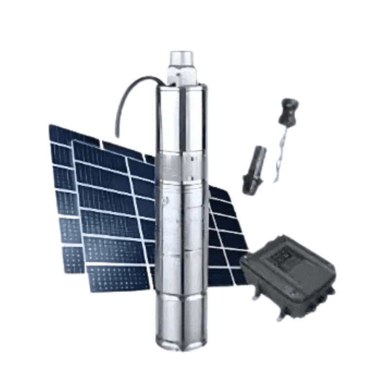 180m 4500L/Hr 2200w Solar Water Pump Brushless 4SYBL4.5/180-280/2200 280v 1.25” 2.2Kw deep well Borehole Submersible Shiyuan