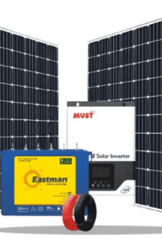 1kw-1kva 1000watt Must Eastman Solar Power System Kit