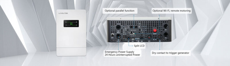 5kW 48V Livoltek Hybrid Off-Grid Inverter with MPPT 5000Watts High Frequency GF1-5K48S1 R11003 - Image 5