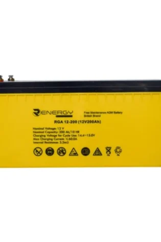 200ah 12v Battery Renergy Deep Cycle Maintenance Free