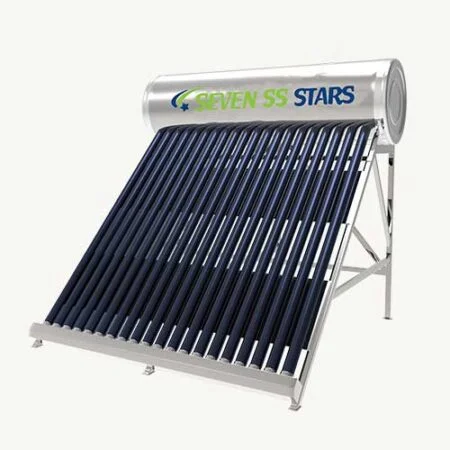 300L Solar Water Heater Pressurized Seven SS Stars Stainless