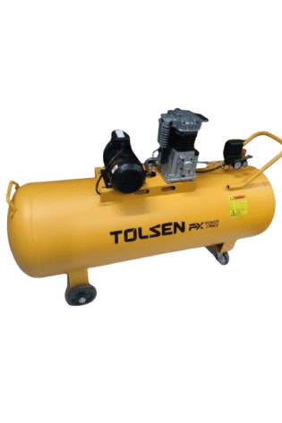 3kw 4hp Tolsen 300 litres air compressor 3 phase