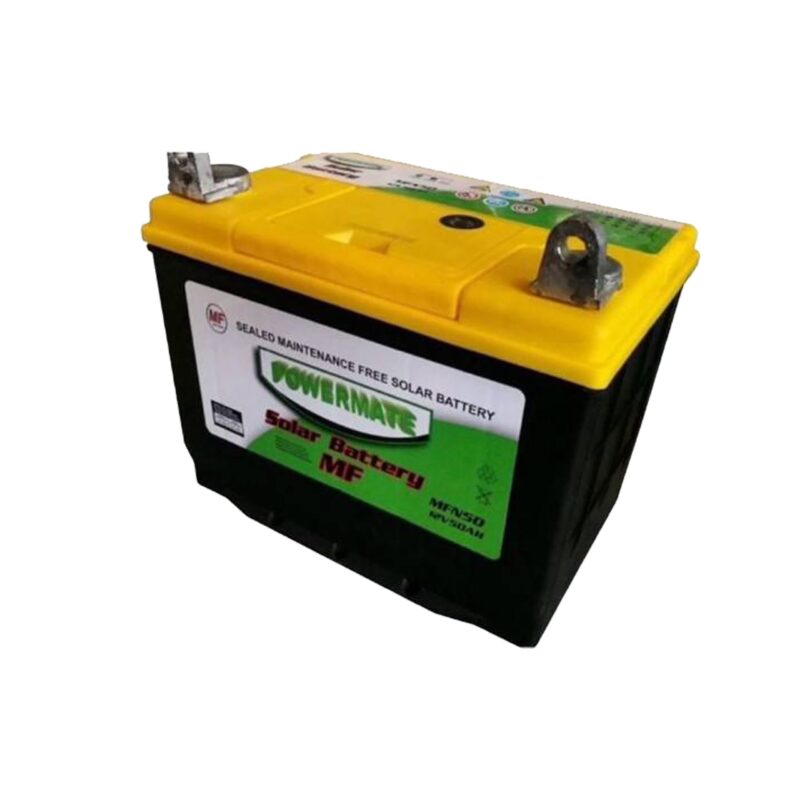 50ah 12V Powermate MF Solar Battery - Image 3