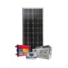 0.6kw 0.6kva 600watts Solar System Kit + 32inches Color TV with Phoenix Germany Charge Controller - Image 4
