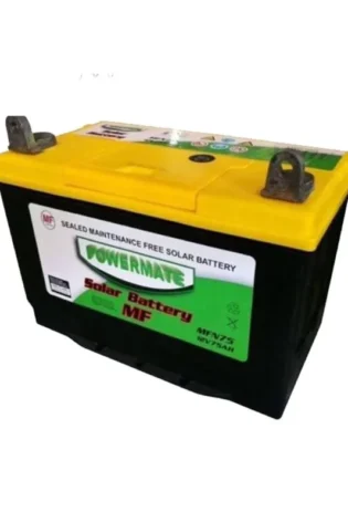 75ah 12V Powermate  MF Solar Battery