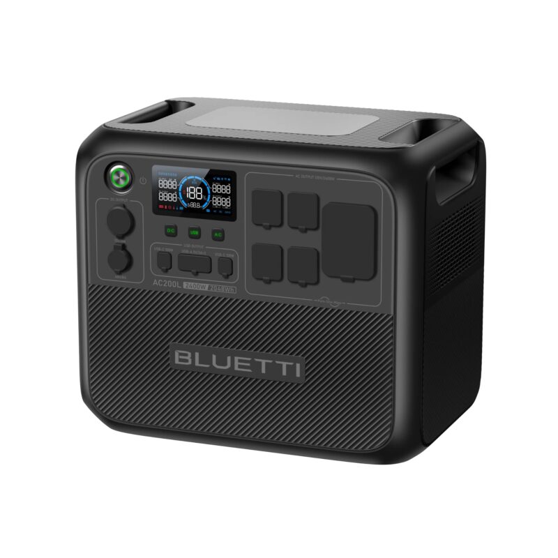 2.2Kw 2200w 2408Wh Bluetti USA AC200 Portable Power Station