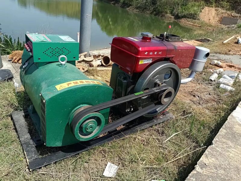 15kW 3ph Diesel Generator Water-Cooled with Alternator and 24HP JD Diesel Engine - Image 2