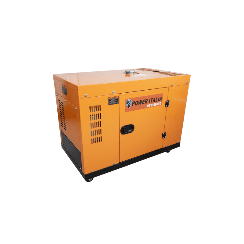 Power Italia 12.5kva silent diesel generator single phase