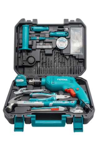 TOTAL 115 PCS TOOLSET DRILL 680WATTS