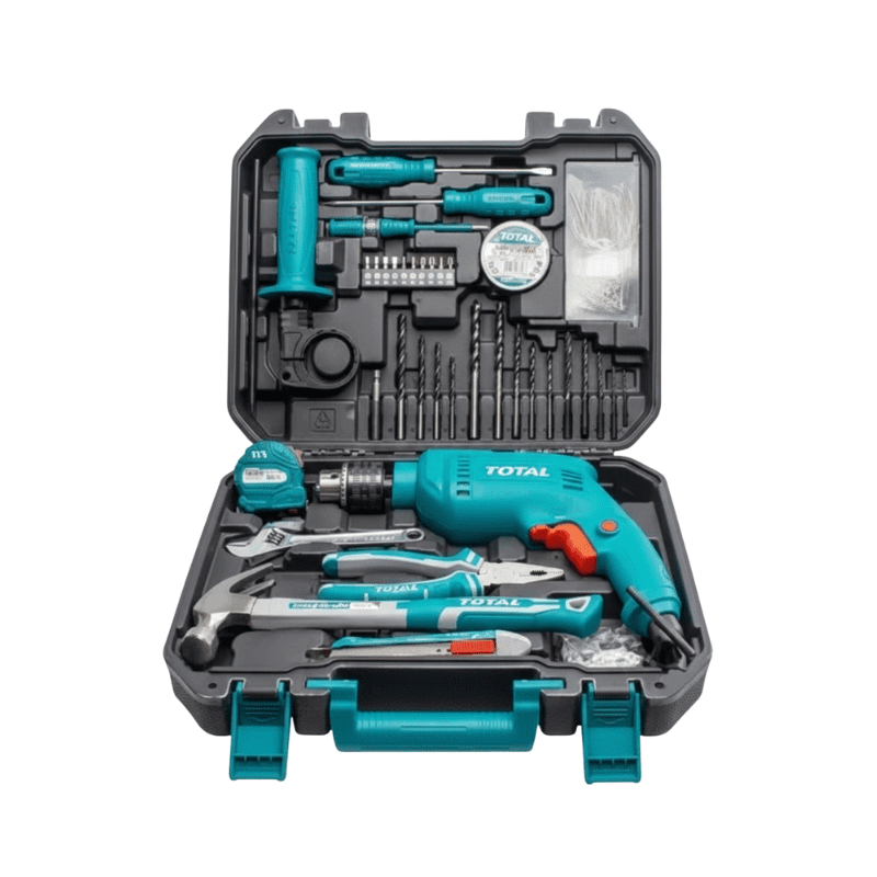 TOTAL 115 PCS TOOLSET DRILL 680WATTS