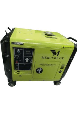 8KVA MERCURY DIESEL GENERATOR WITH ATS