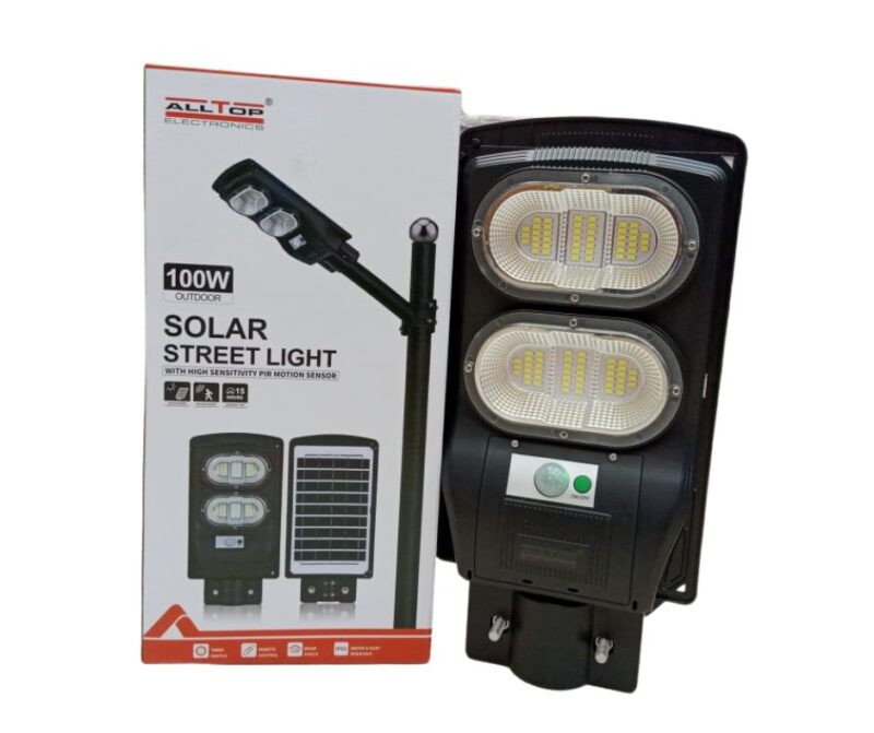 100W ALLTOP -0426B100-01 Solar LED Street Light - Image 2