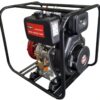 16Hp 3" Hisaki Japan cast iron diesel high pressure water pump 100m head (Rope start)