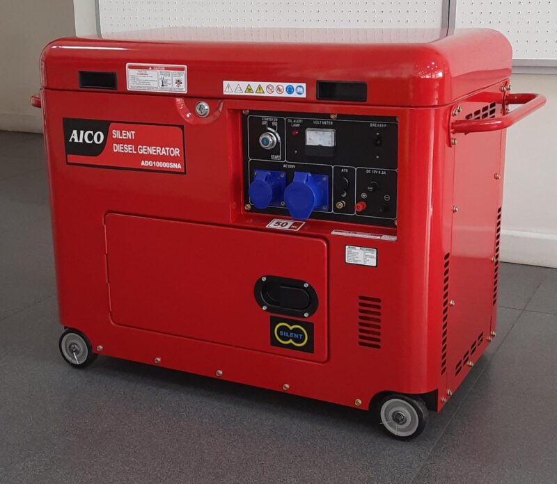 15kva Aico Japan Silent Diesel Generator Single Phase