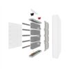 250Ah 12v Lifepo4 Lithium -Ion Battery Pack Wall-Mounted OLP12- 250 - Image 2