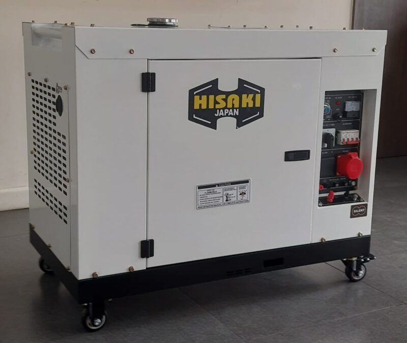 9.5kva Hisaki silent diesel generator