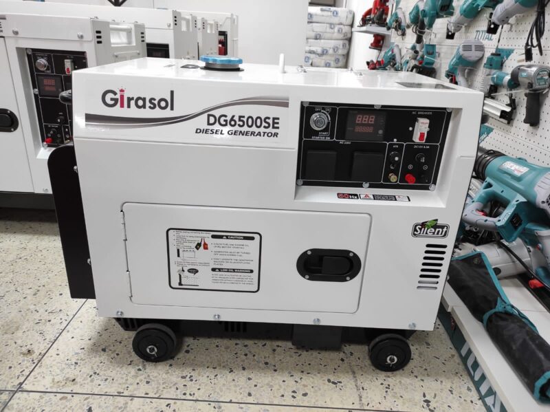 6.5KVA Girasol Silent Diesel Generator with ATS DG6500SE