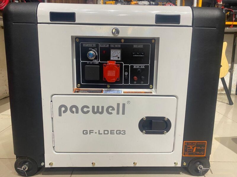 6.5 KVA PACWELL Silent Diesel Generator