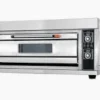 1 Deck Two Trays Bakery Oven Premier Stainless Steel Body