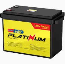 200Ah 12.8V Platinum Lithium Battery Lifepo4-Chloride Solar