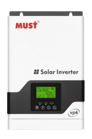 1.5Kw 12v Must Hybrid Solar Inverter – 1500w 60a PV1800 VPM MPPT