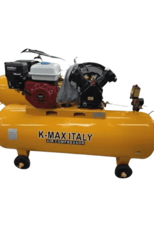 100L Two in one Air Compressor (Electric and Petrol) 3hp motor,7.5hp engine Double Piston 8 bar 116psi pressure