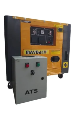 10Kva Maybach Generator with ATS Diesel Silent Yellow 1 phase