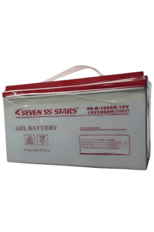 150ah 12v Gel Solar Battery – Seven SS Stars – High Capacity