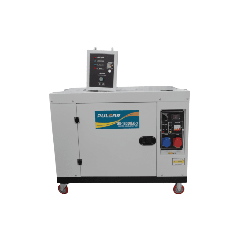 15Kva 3Phase Pulsar Diesel Silent Generator With ATS - Dual 1 & 3phase - Economical Fuel Efficiency