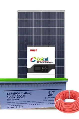 1kw 1000watts 1kva DromPower lithium Solar kit