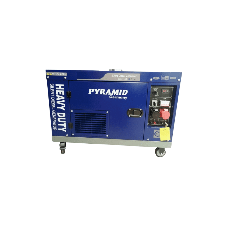 28Kva 3Ph Pyramid Water Cooled Silent Diesel Generator with ATS – Blue Heavy Duty Three Phase – Germany Technology