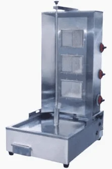 3 Burner Premier Commercial Gas-Shawarma Machine
