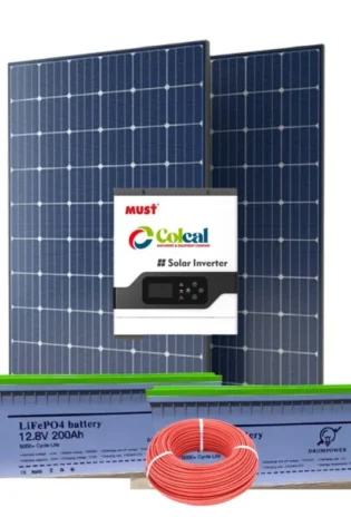 3kw 3000watts 3kva Drompower Lithium Solar kit