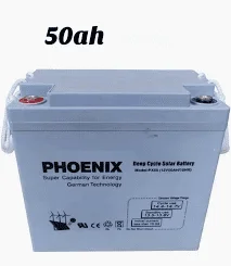 50ah Phoenix Deep Cycle Solar Battery