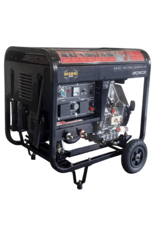 7.5Kva HKDW220 Hisaki Japan Diesel Welder Generator Key Start