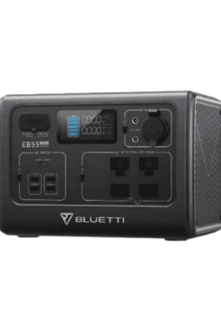 700w 537Wh Bluetti USA Eb55 Portable Power Station