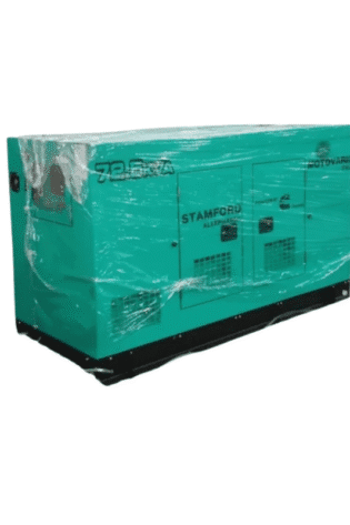 72.5Kva Motovaria Italy Cummins Diesel Generator Water Cooled with Stamford Alternator