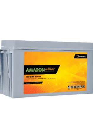 AMARON Solar 65AH SMF Battery Warranty 2 Years
