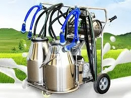 Aico Double Barrels Portable Cow Milking