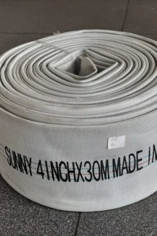 Canvas Delivery pipe 4 inches by 30 metres