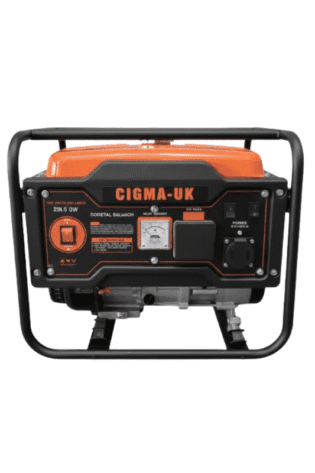 Cigma UK 6.5Kva Petrol Generator Heavy Duty Key Start