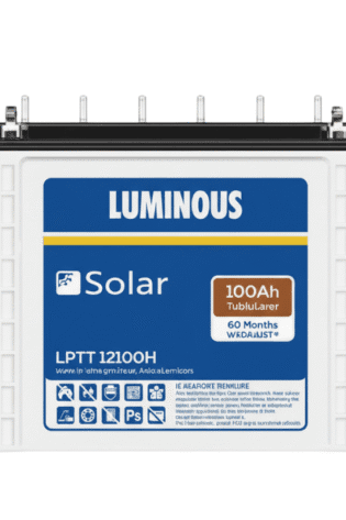 Luminous Solar Battery 12V 100ah LPTT 12100H