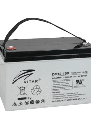 Original! 100ah 12v Ritar Deep Cycle Solar Battery