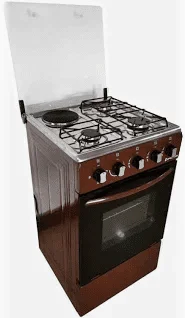 Premier pm401 3 gas and one electric four burner with electric oven